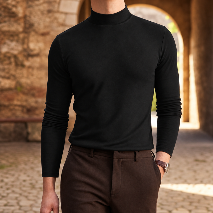 Lucien Classic Mock Neck