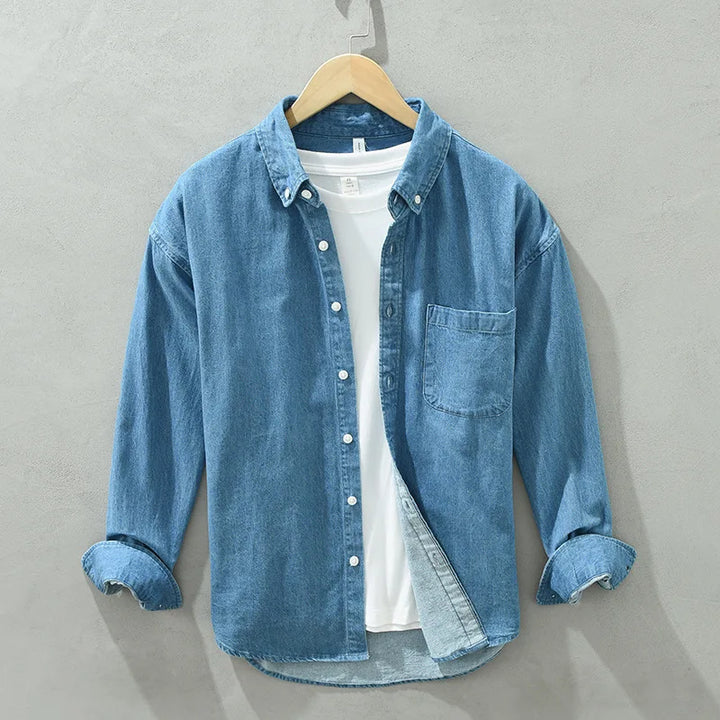 Monteverdi Long Sleeve Denim Shirt