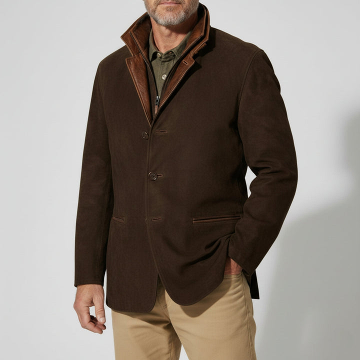 Hawthorne Suede Field Jacket
