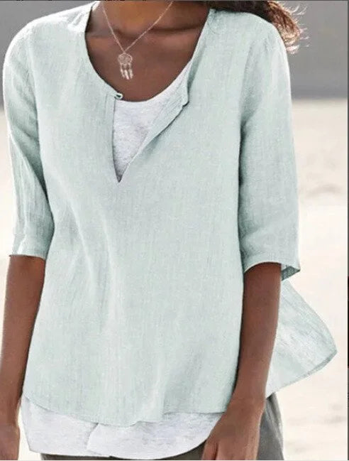 Elara Layered Blouse