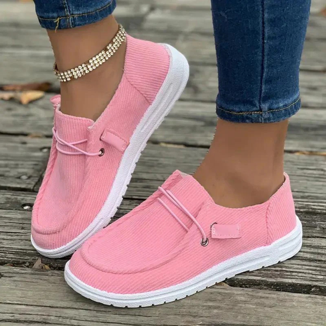 Women’s Ribbed Slip-On Flats