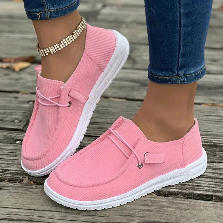 Women’s Ribbed Slip-On Flats