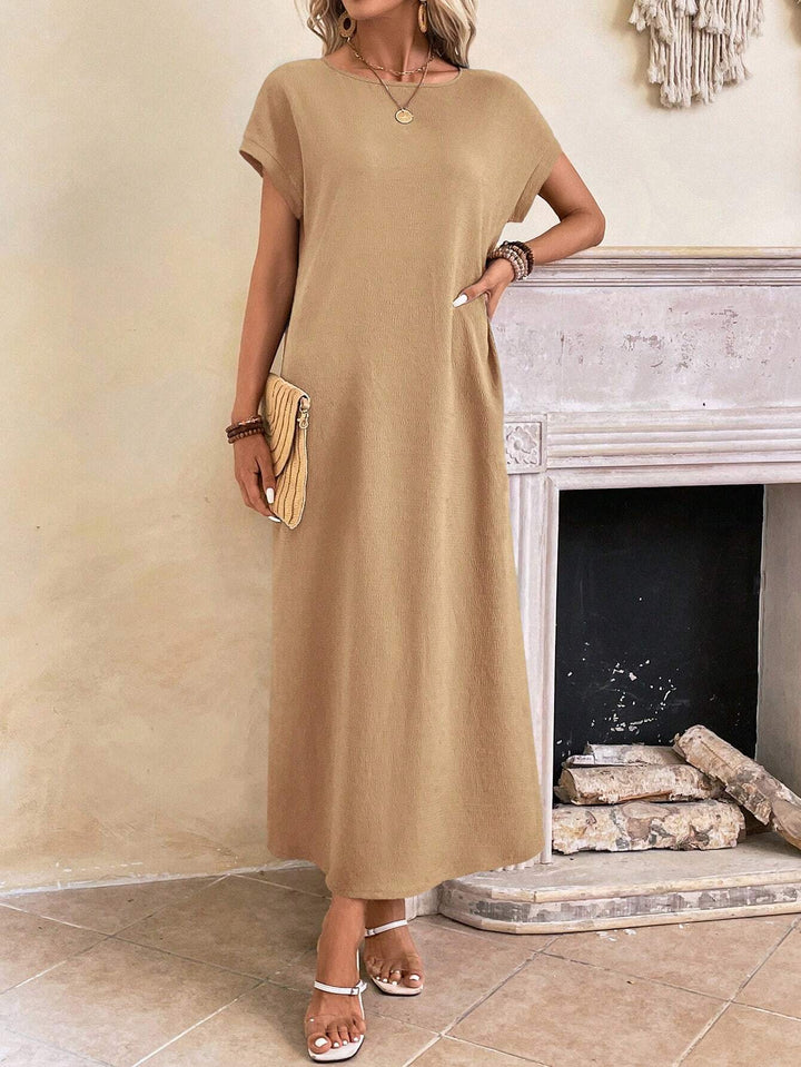 Arden Batwing Tunic Maxi Dress