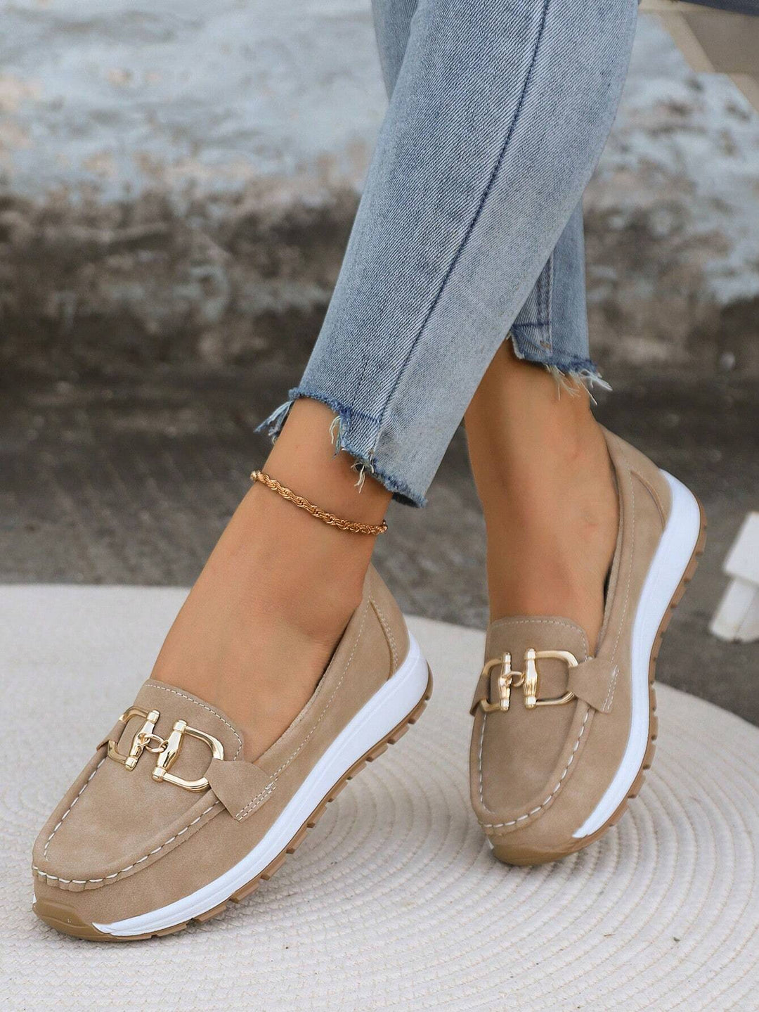 Sorrento Flat Buckle Loafers