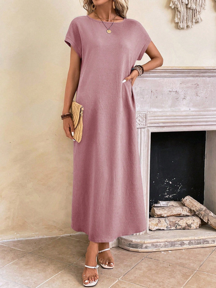 Arden Batwing Tunic Maxi Dress