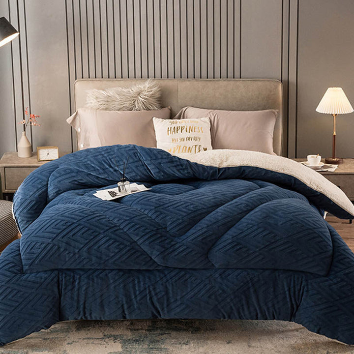 Cloudrest Quilted Sherpa Blanket