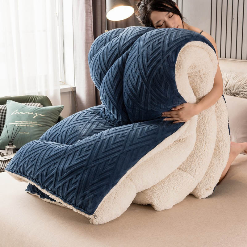 Cloudrest Quilted Sherpa Blanket