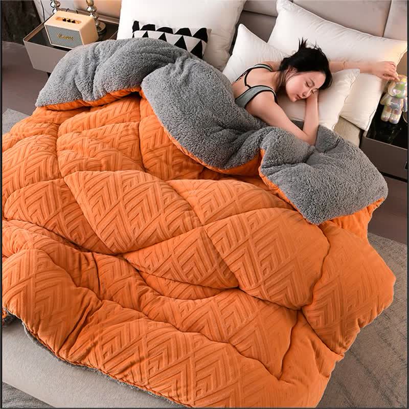 Cloudrest Quilted Sherpa Blanket