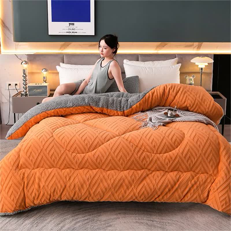 Cloudrest Quilted Sherpa Blanket