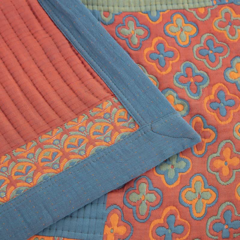 Triple-Layer Organic Cotton Gauze Quilt