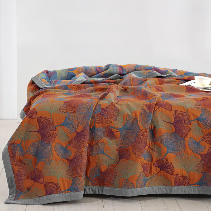 Three-Layer Cotton Gauze Bed Quilt