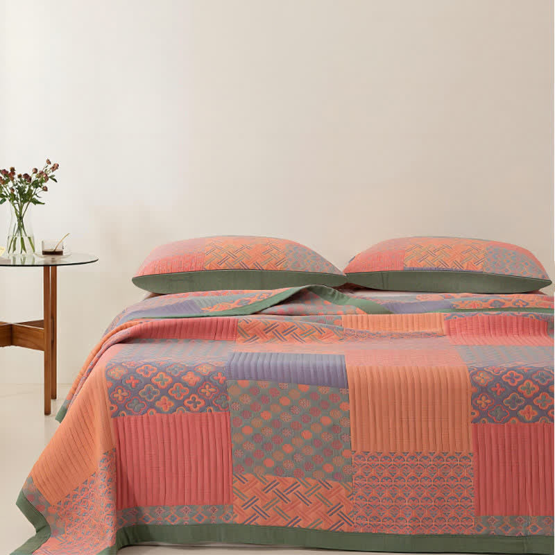 Triple-Layer Organic Cotton Gauze Quilt