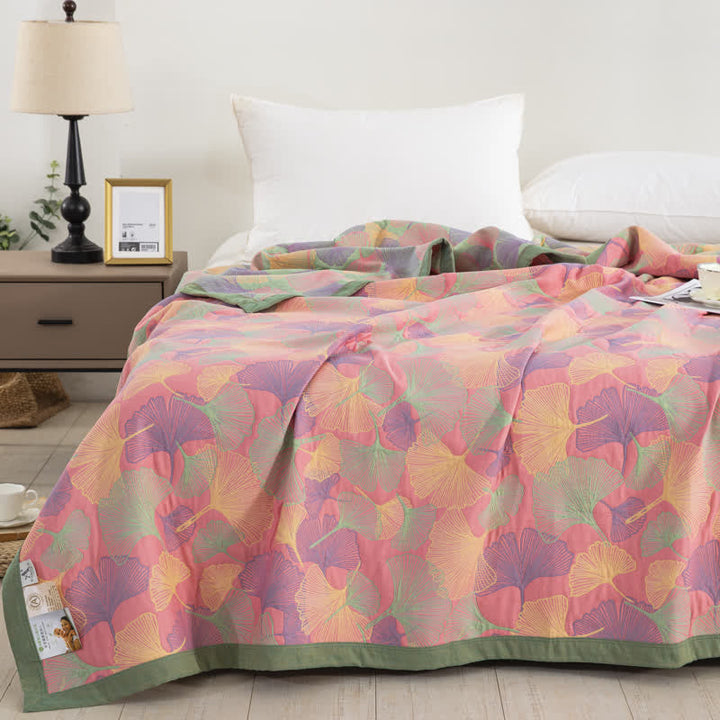 Three-Layer Cotton Gauze Bed Quilt