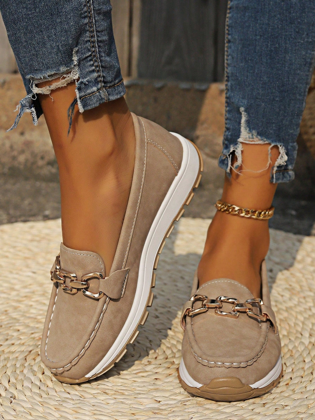 Sorrento Flat Buckle Loafers