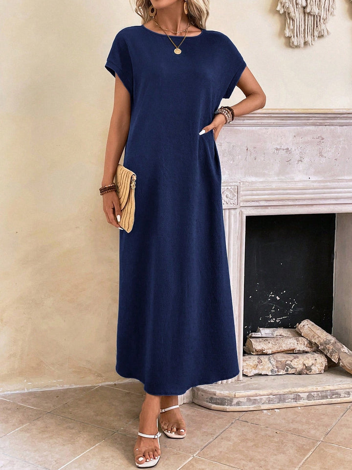 Arden Batwing Tunic Maxi Dress