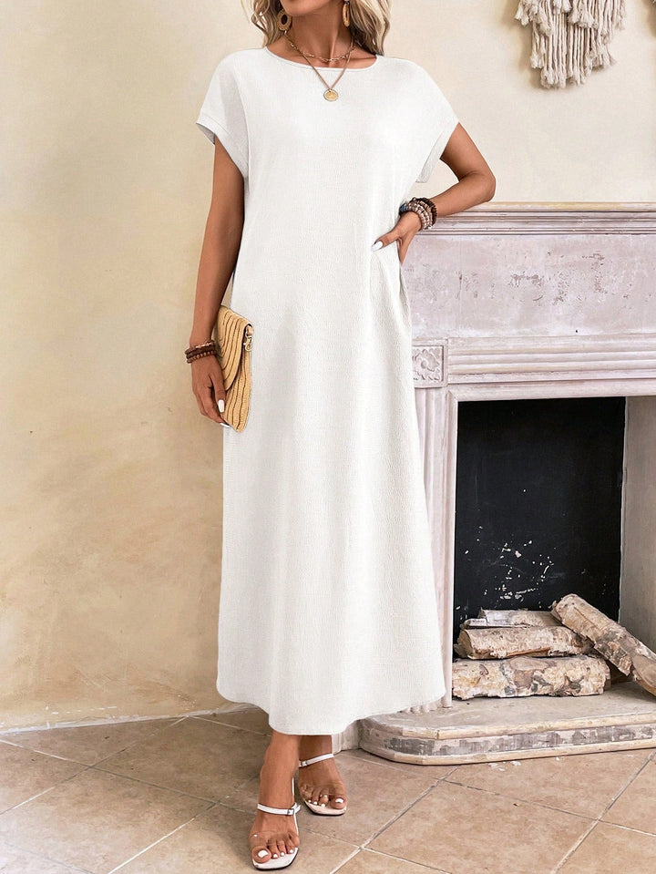 Arden Batwing Tunic Maxi Dress