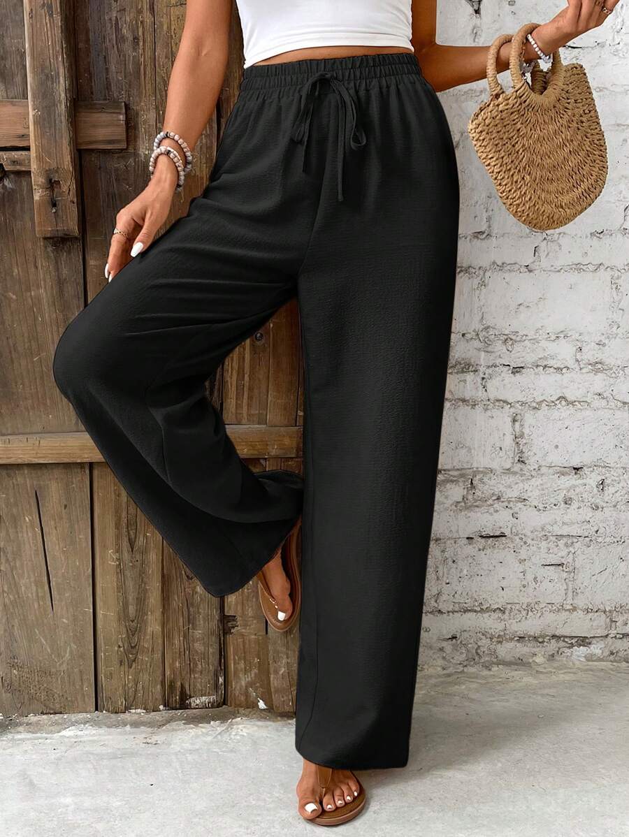 Women’s Wide Leg High-Waist Lounge Pants