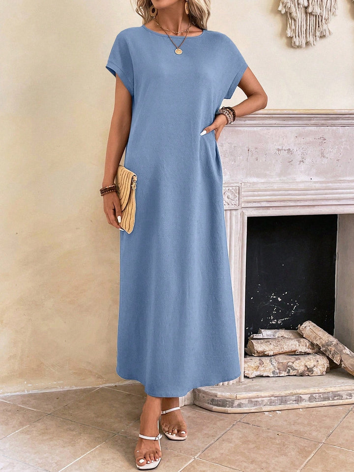 Arden Batwing Tunic Maxi Dress