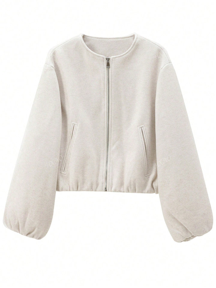 Elara Velvet Bomber Jacket