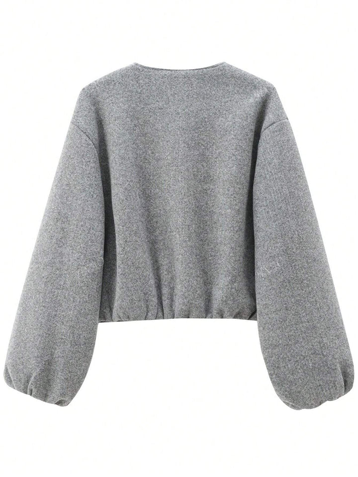 Elara Velvet Bomber Jacket