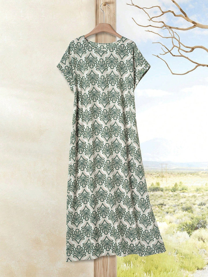 Arden Batwing Tunic Maxi Dress