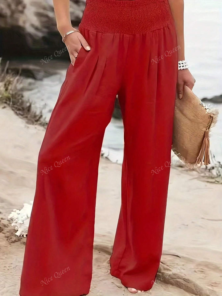 Women’s Wide Leg Linen Pants