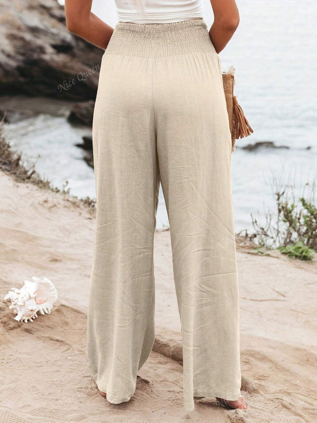 Women’s Wide Leg Linen Pants