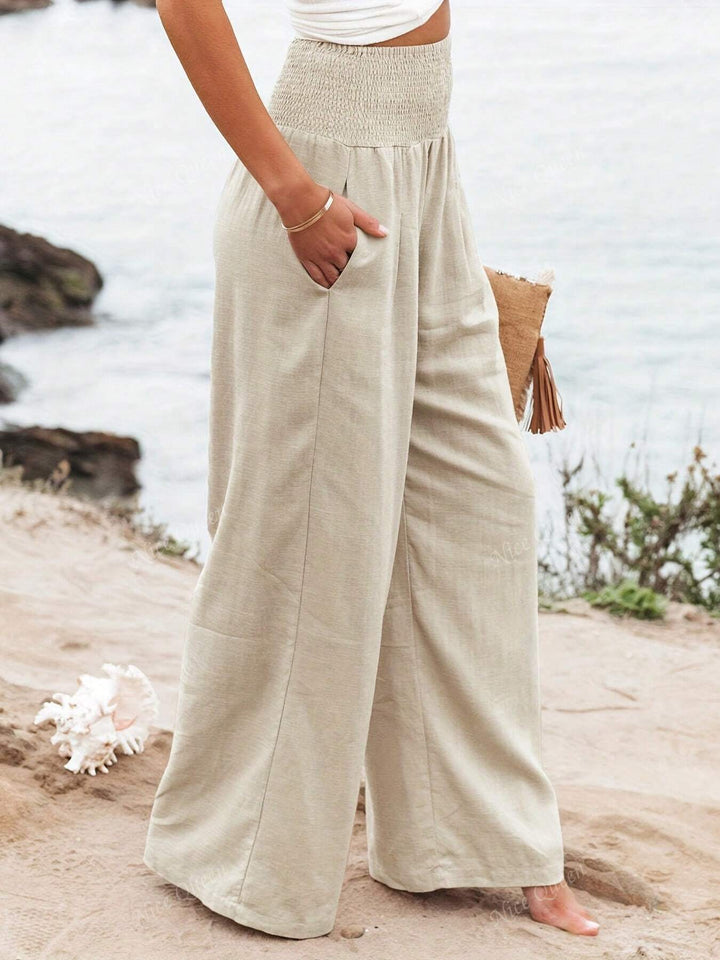 Women’s Wide Leg Linen Pants