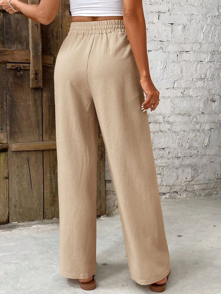 Women’s Wide Leg High-Waist Lounge Pants