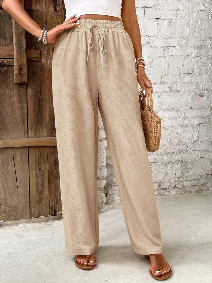 Women’s Wide Leg High-Waist Lounge Pants