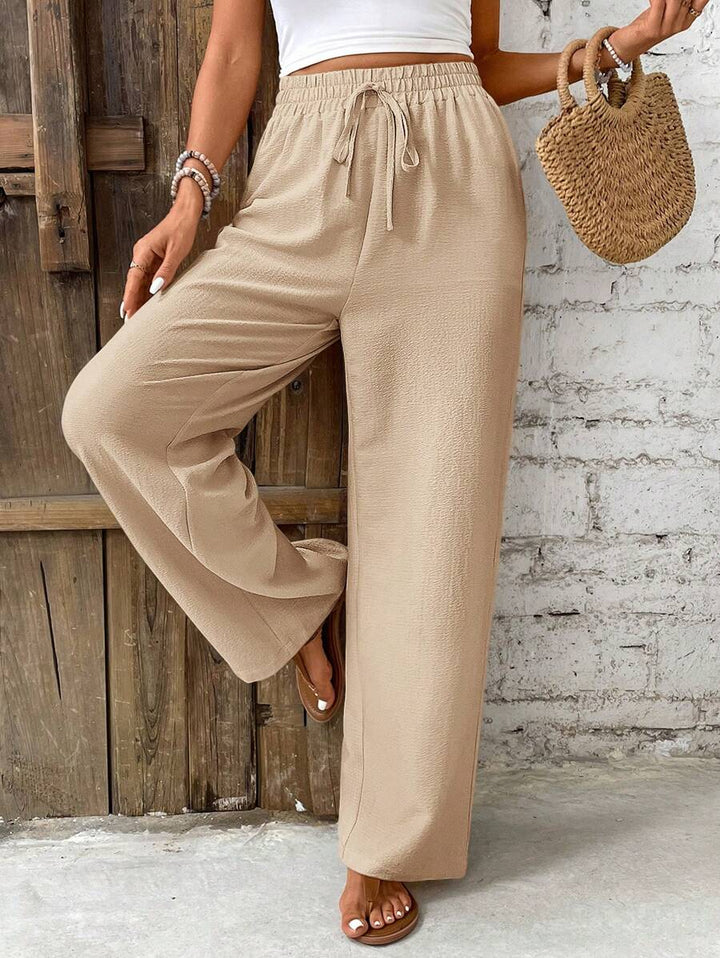 Women’s Wide Leg High-Waist Lounge Pants