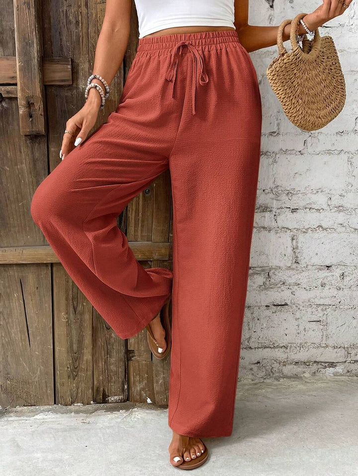 Women’s Wide Leg High-Waist Lounge Pants