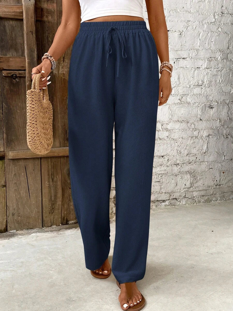 Women’s Wide Leg High-Waist Lounge Pants