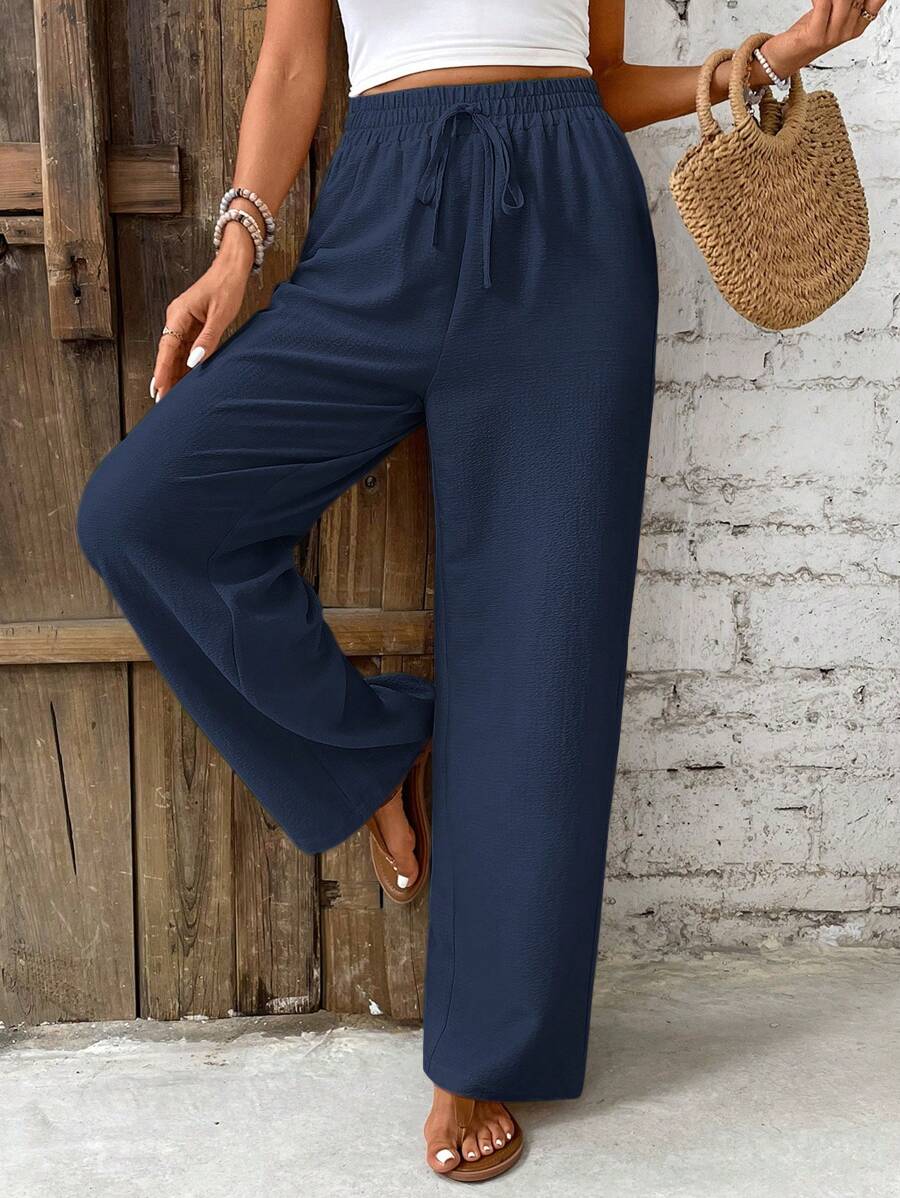 Women’s Wide Leg High-Waist Lounge Pants