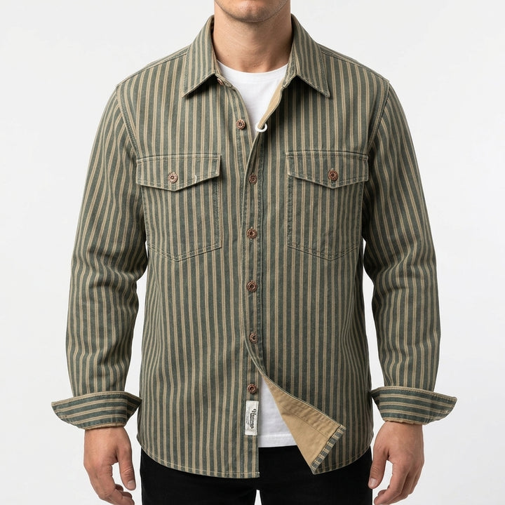 Green Striped