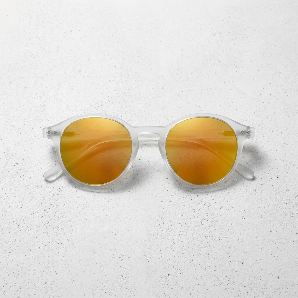Frame: Gold Metal Lens: Yellow / Amber