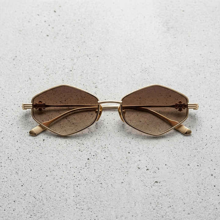 Brown frame — Brown gradient lens