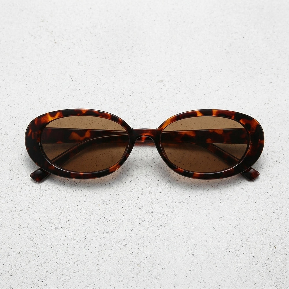 Tortoiseshell frame — Brown lens