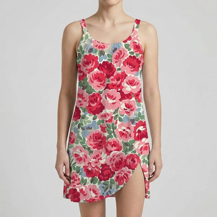 Pink — Rose floral print