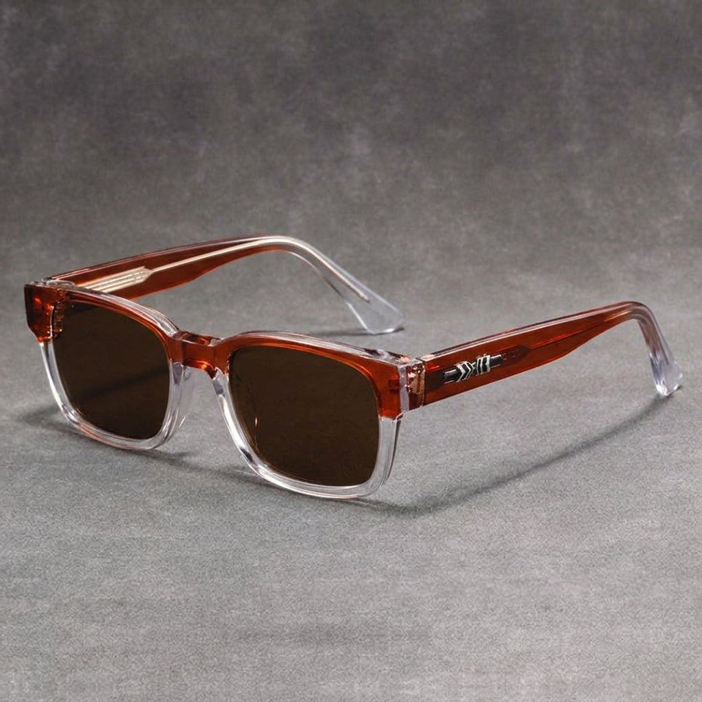 Brown Lens / Amber Frame