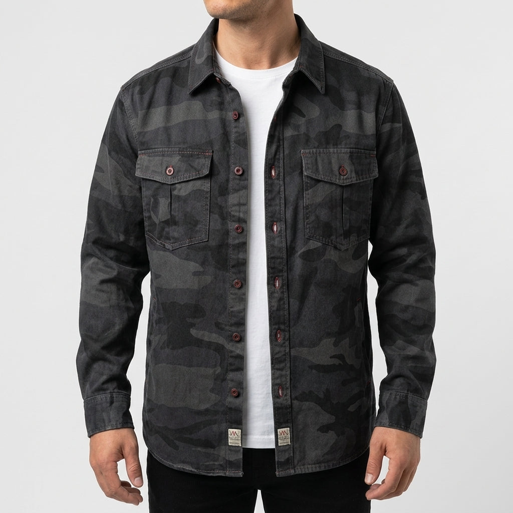 Camouflage Grey Green