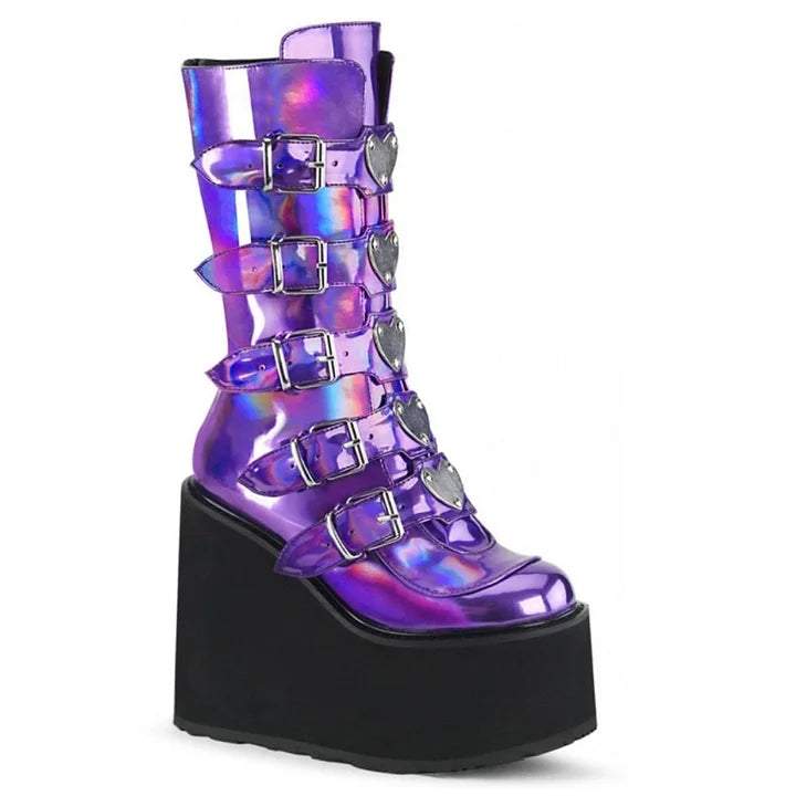 Cosmic Rebel Platform Boots