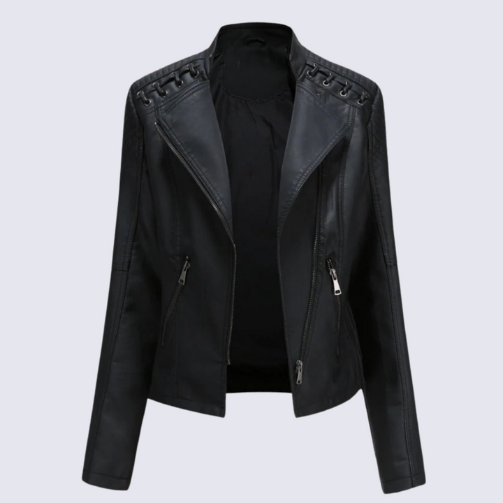 Milan Faux Leather Jacket