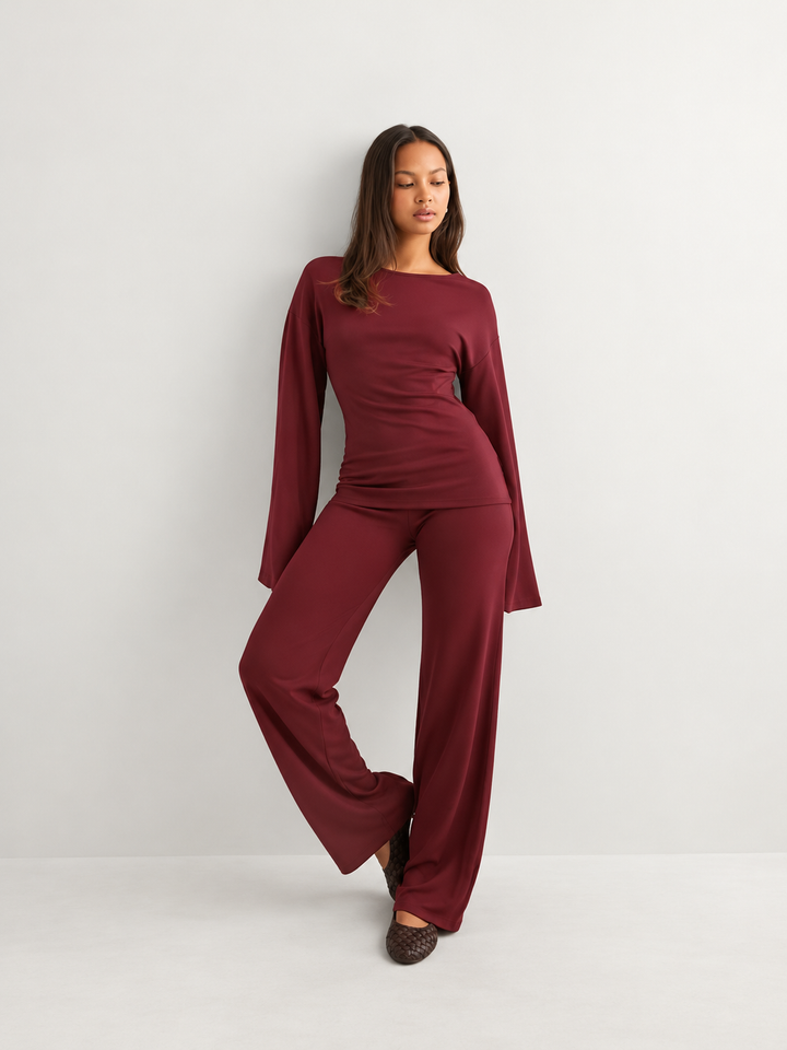 Portofino Flared Two-Piece Set