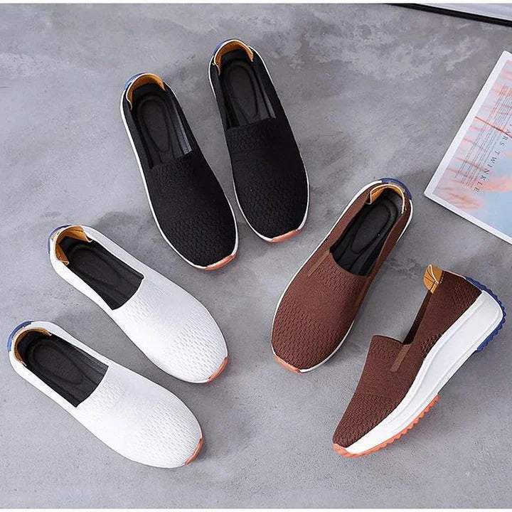 StrideEase™ Orthopedic Mesh Slip-On Sneakers