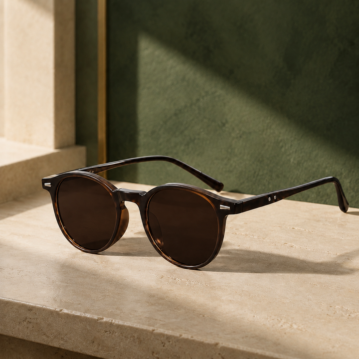 Men’s Sorano Round Frame Sunglasses