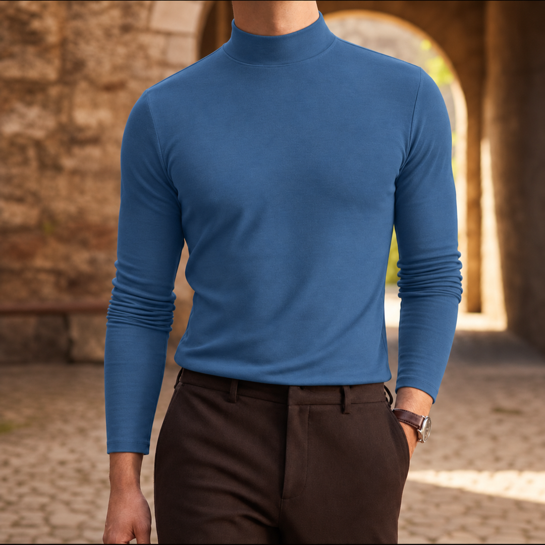 Lucien Classic Mock Neck