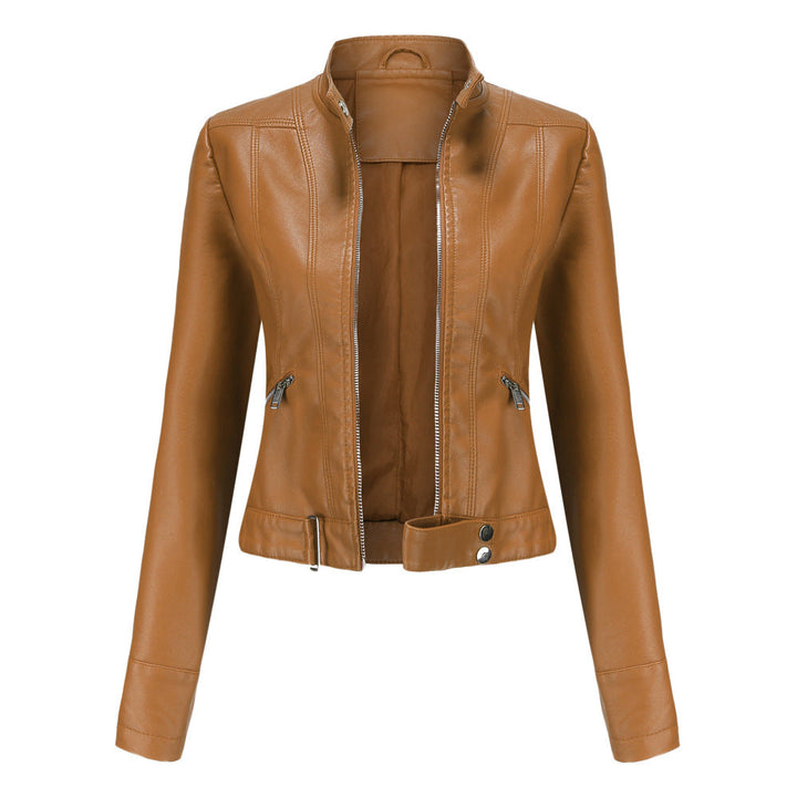 Selene Faux Leather Biker Jacket