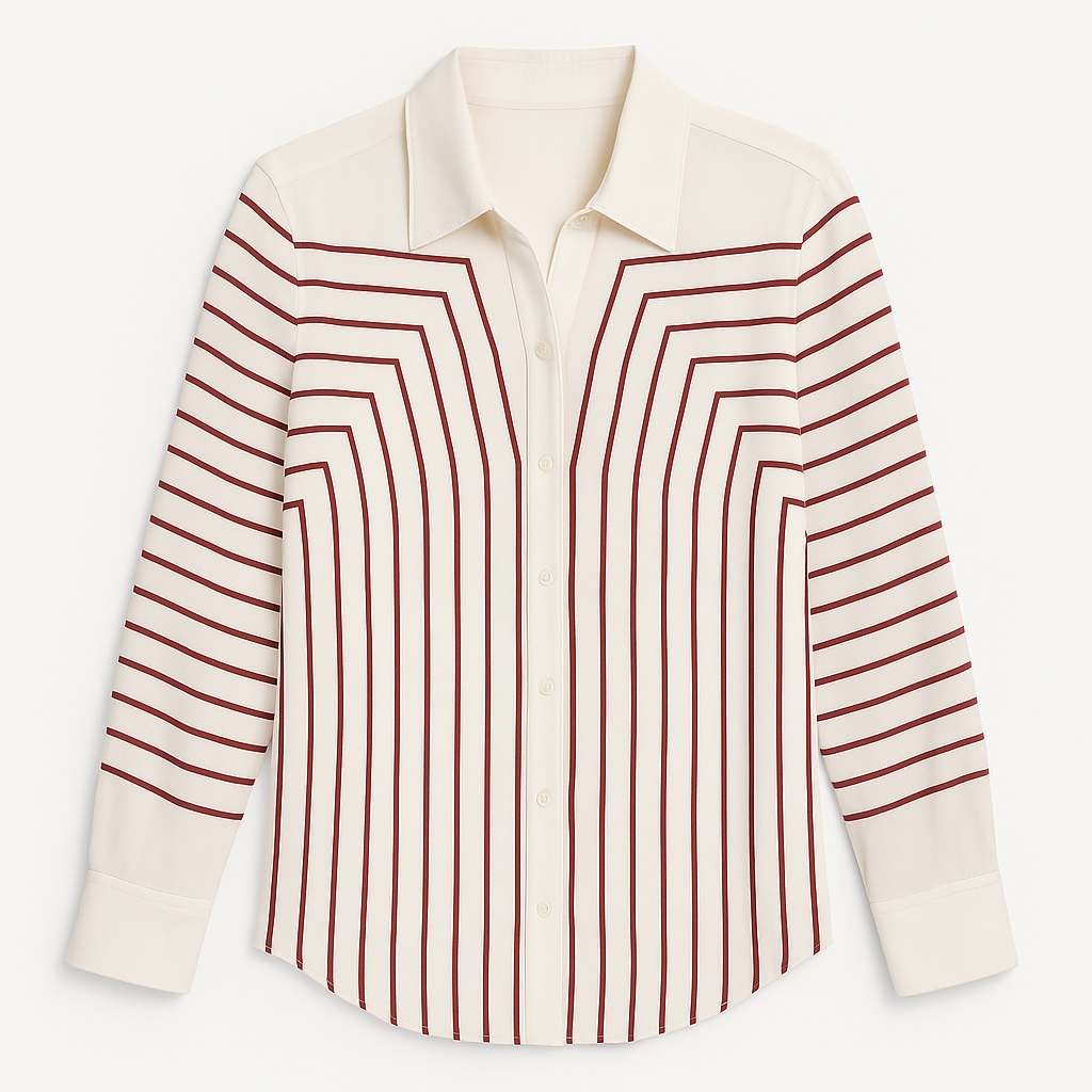 Liora Striped Button Shirt