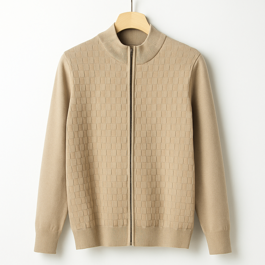 Weston Zip Knit Cardigan